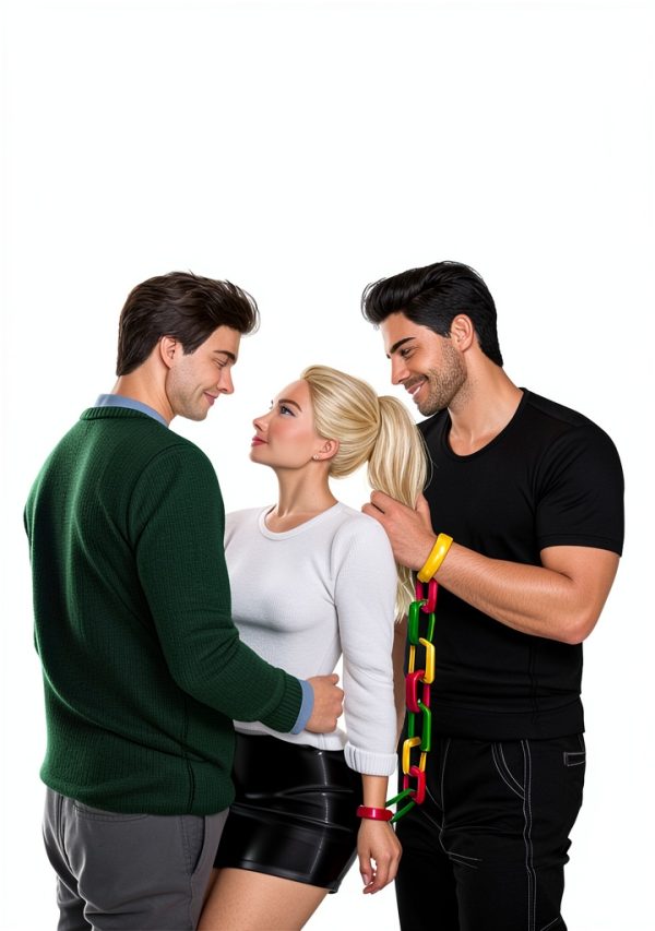 Bisexual Holiday Romance Kindle eBook - 160 Page Christmas Love Story-0