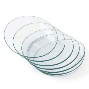 PATIKIL 80 mm Diameter Watch Glass Transparent Lab Beaker Cover 6 Pack-0