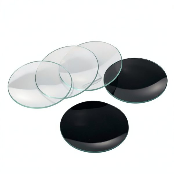 PATIKIL 80 mm Diameter Watch Glass Transparent Lab Beaker Cover 6 Pack-2