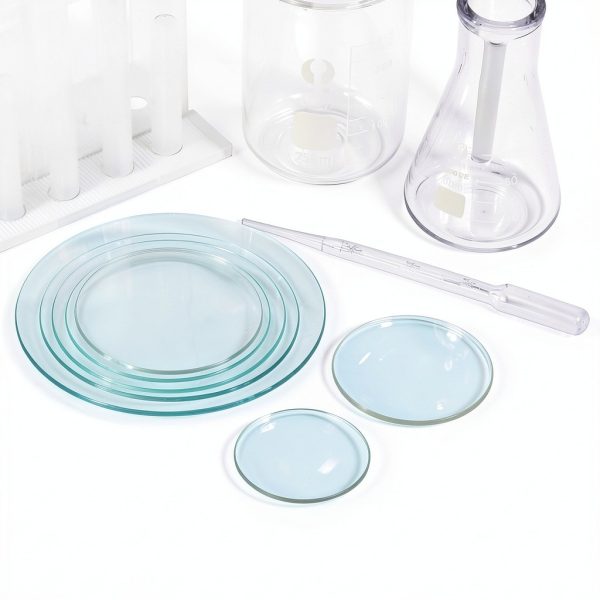 PATIKIL 80 mm Diameter Watch Glass Transparent Lab Beaker Cover 6 Pack-4