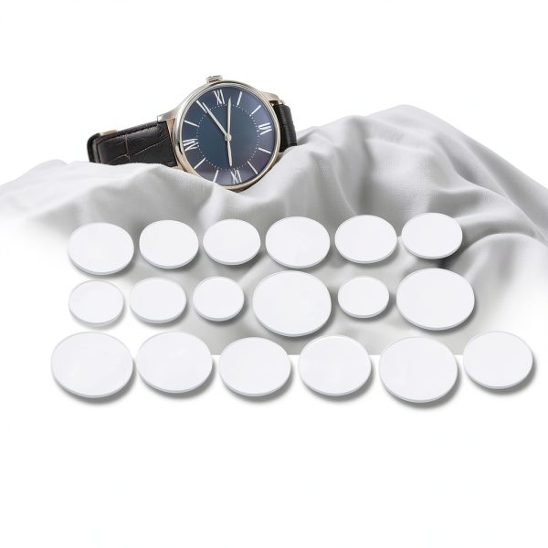 18Pcs Watch Glass, Mineral Glass Lens Set for Watches 16-24.5mm with Replacement for High Temperature-2