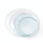 Laboratory Glass Beaker Covers FUNOMOCYA 4pcs Evaporating Dish Lids-0