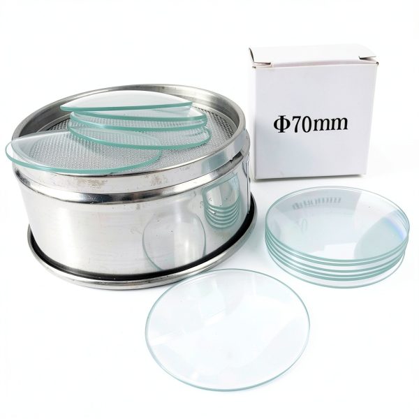 Lab Watch Glasses,Lab Watch Glass Set, Beaker Cover Lids Watch Glasses for Chemistry (70mm/2.8", 10pcs)-7