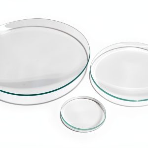 United Scientific WGL025 Watch Glass, Clear Flint Glass, 25 mm (Pack of 12)-0