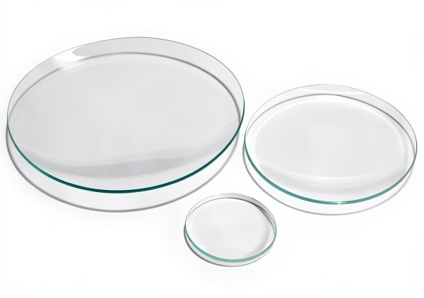 United Scientific WGL025 Watch Glass, Clear Flint Glass, 25 mm (Pack of 12)-0