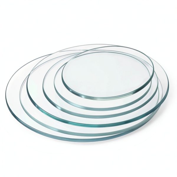 6 Pcs Lab Watch Glass Beaker Cover Set,1 Set Beaker Cover Smooth Edges Chamfered Arc, Watch Glasses in 50mm,70mm,90mm,100mm,120mm,150mm,Diameter Watch Glass, for Laboratory, Transparent.-0