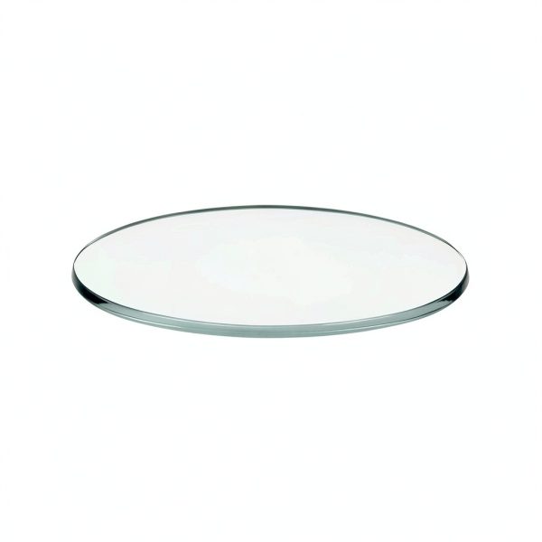 EISCO Watch Glass Beaker Covers 12PK 4in 10cm Polished Ground Edge-2