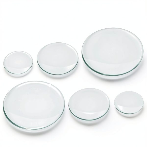 Watch Glass Beaker Cover Set, 6 Pcs Lab Watch Glasses in 150mm, 100mm, 70mm for Laboratory, Science and Chemical Experiment (150 mm x 2, 100 mm x 2, 70 mm x 2)-0